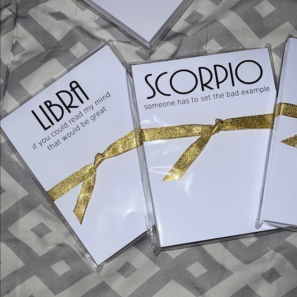 Zodiac Notepads - Picture 9 of 11